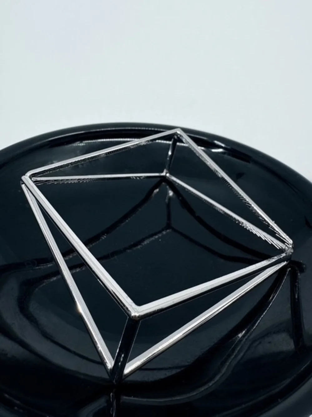 Minimal Geometric Silver Bracelet
